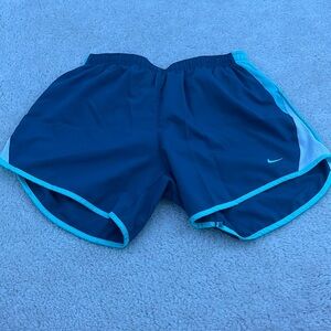 Grey and Blue Sport Shorts